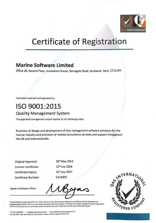 ISO 9001:2015
