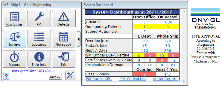 Ship Planned Maintenance Software